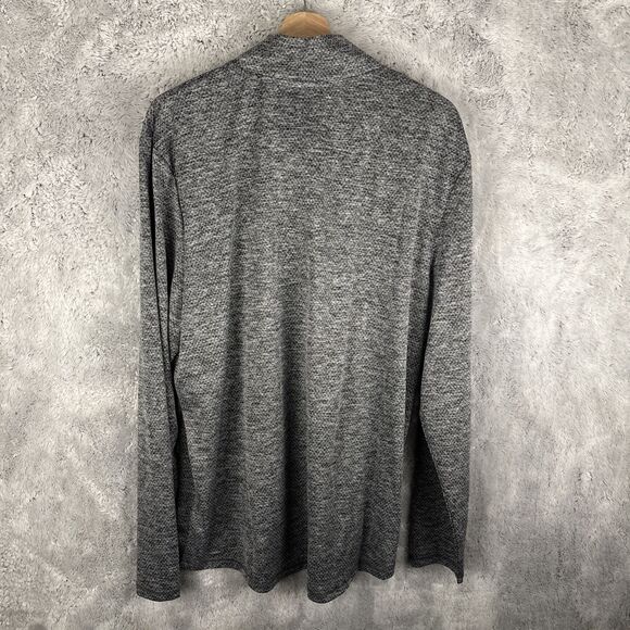 Dallas Cowboys Authentic NFL 1/4 Zip Men Pullover Polyester Size XL Heather Gray - Picture 5 of 6